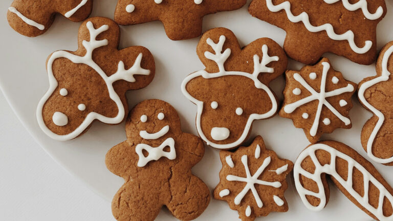 A Gingerbread Delivery from Olivia